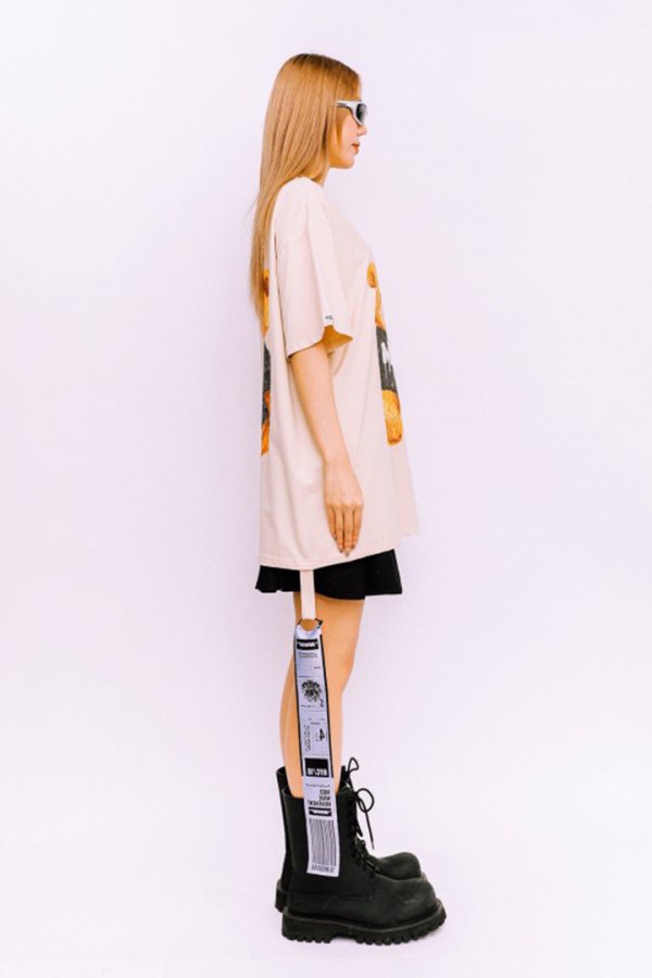 画像12: MOD WAVE MOVEMENT モッドウェイブムーブメント TEDDY T-SHIRT{-BES} (12)