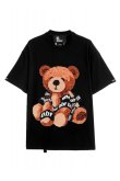 画像1: MOD WAVE MOVEMENT モッドウェイブムーブメント TEDDY T-SHIRT{-BFS} (1)