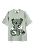 画像1: MOD WAVE MOVEMENT モッドウェイブムーブメント TEDDY T-SHIRT{-BFS} (1)