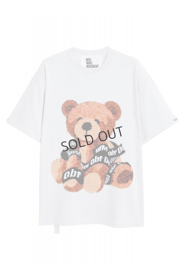 画像1: {SOLD}MOD WAVE MOVEMENT モッドウェイブムーブメント TEDDY T-SHIRT{-BFS} (1)