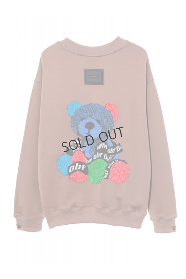 画像3: {SOLD}MOD WAVE MOVEMENT モッドウェイブムーブメント TEDDY SWEATSHIRT{-BDA} (3)
