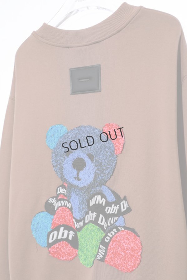 画像4: {SOLD}MOD WAVE MOVEMENT モッドウェイブムーブメント TEDDY SWEATSHIRT{-BDA} (4)