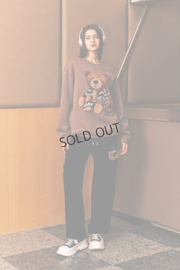 画像8: {SOLD}MOD WAVE MOVEMENT モッドウェイブムーブメント TEDDY SWEATSHIRT{-BDA} (8)