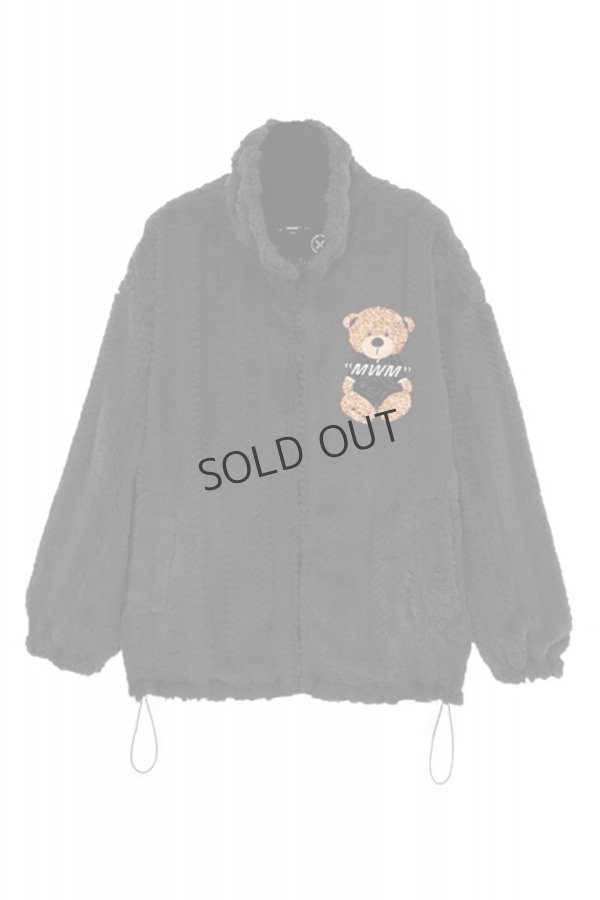 画像1: {SOLD}MOD WAVE MOVEMENT モッドウェイブムーブメント REVERSIBLE TEDDY COAT{-BDA} (1)
