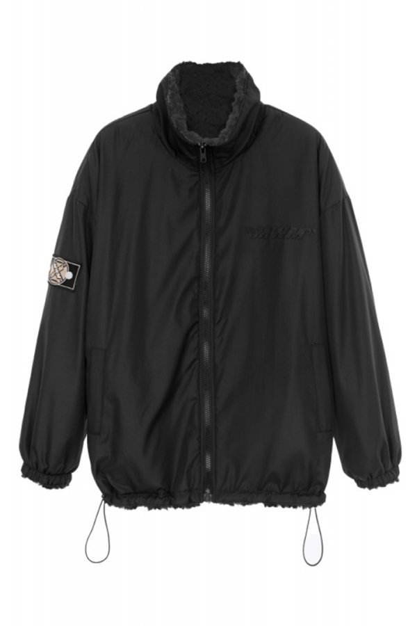 画像3: {お取り寄せ}MOD WAVE MOVEMENT モッドウェイブムーブメント REVERSIBLE TEDDY COAT{E-}{-BDA} (3)
