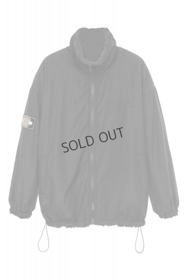画像3: {SOLD}MOD WAVE MOVEMENT モッドウェイブムーブメント REVERSIBLE TEDDY COAT{-BDA} (3)