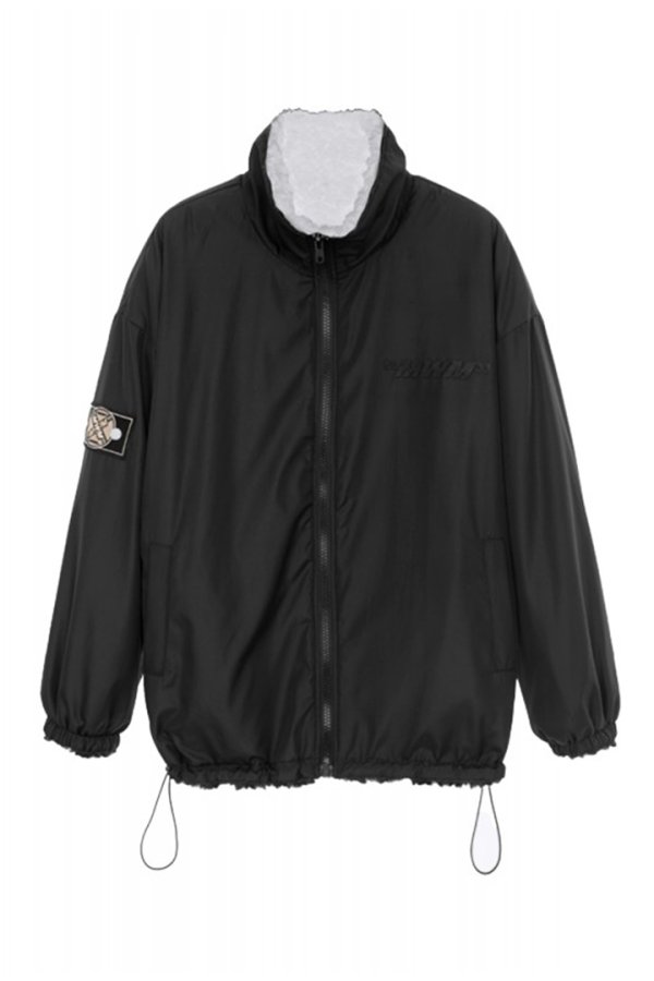 画像3: {お取り寄せ}MOD WAVE MOVEMENT モッドウェイブムーブメント REVERSIBLE TEDDY COAT{-BDA}{E-} (3)
