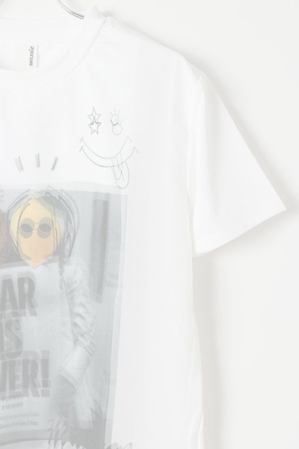 画像2:  {SOLD} maxsix マックスシックス WAR IS OVER 3D T-Shirt{-BJA} (2)