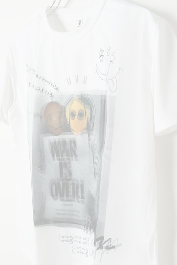 画像3:  {SOLD} maxsix マックスシックス WAR IS OVER 3D T-Shirt{-BJA} (3)