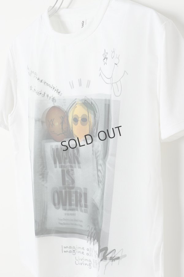 画像3: {SOLD}maxsix マックスシックス WAR IS OVER 3D T-Shirt{-BJA} (3)