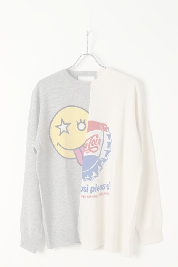 画像1:  {SOLD} maxsix マックスシックス CASHMERE Sweater{-BJA} (1)