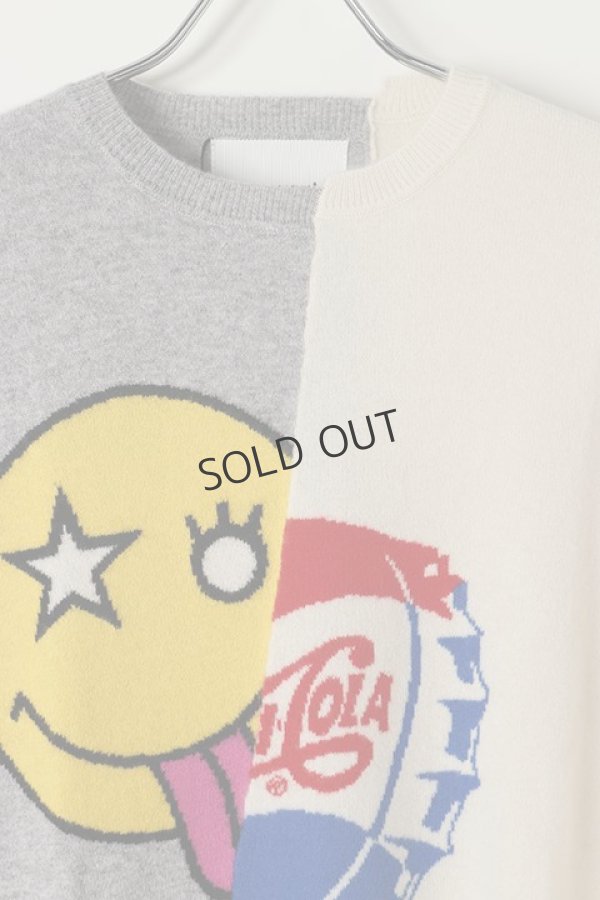 画像2: {SOLD}maxsix マックスシックス CASHMERE Sweater{-BJA} (2)