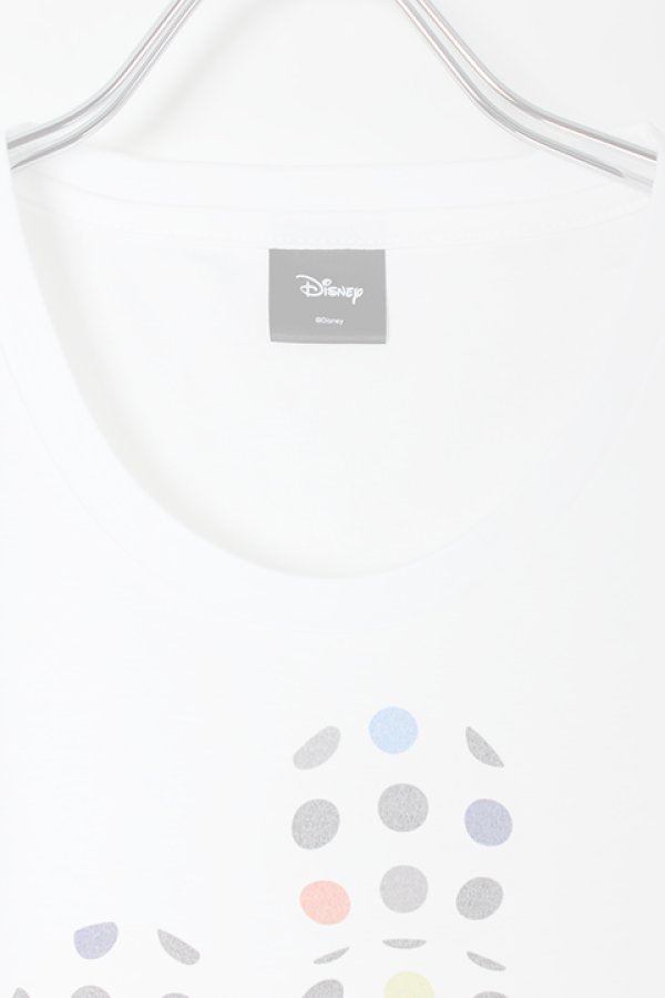 画像3:  {SOLD} maxsix マックスシックス ×Disney ディズニーコラボ Print T/Paint Mickey{-AHS} (3)