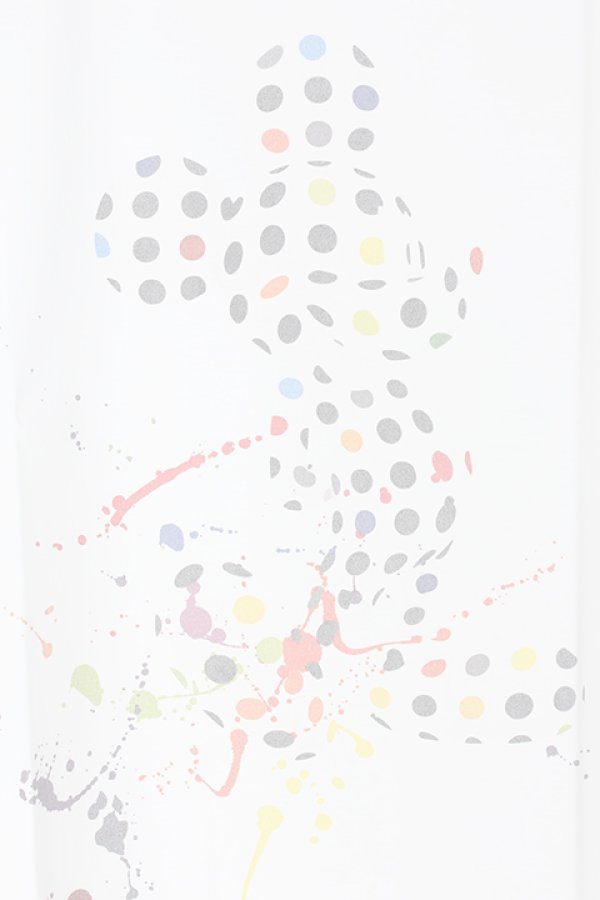 画像4:  {SOLD} maxsix マックスシックス ×Disney ディズニーコラボ Print T/Paint Mickey{-AHS} (4)