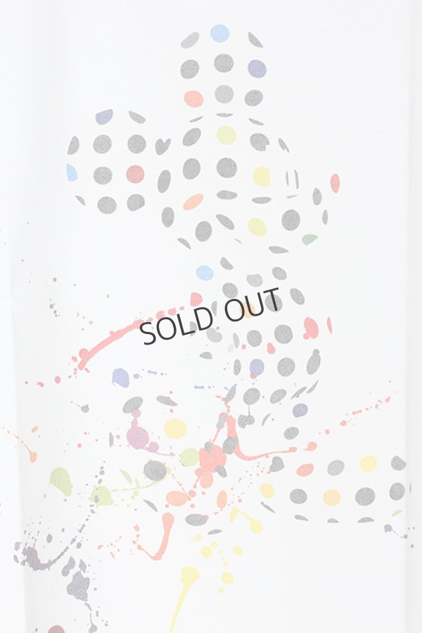 画像4: {SOLD}maxsix マックスシックス ×Disney ディズニーコラボ Print T/Paint Mickey{-AHS} (4)