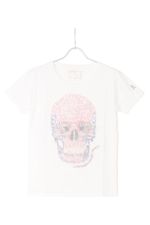 画像1:  {SOLD} maxsix マックスシックス 3D T Letter Skull{-AHS} (1)
