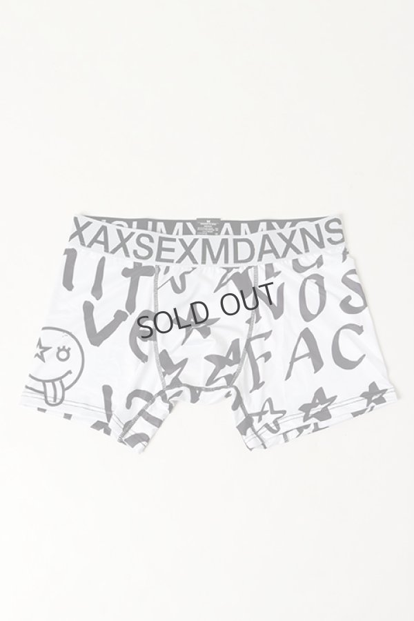 画像1: {SOLD}maxsix マックスシックス Boxer Pants ALPHABETS{-BJA} (1)