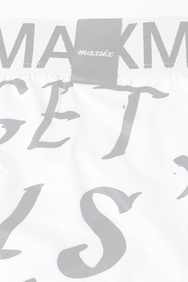 画像4:   maxsix マックスシックス Boxer Pants ALPHABETS{-BJA} (4)