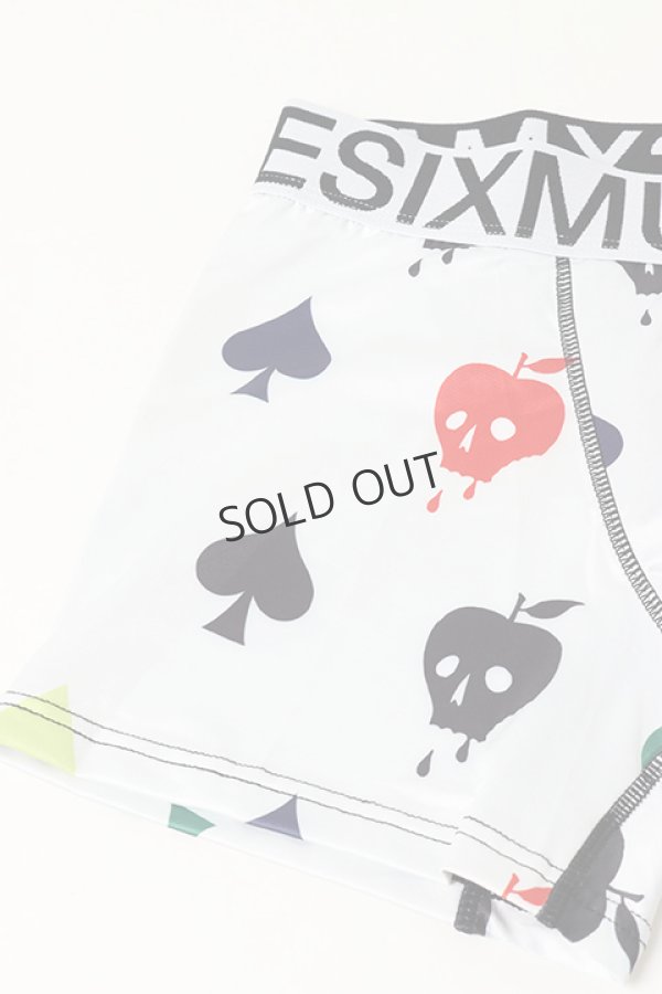 画像2: {SOLD}maxsix マックスシックス Boxer Pants CARDS{-BJA} (2)