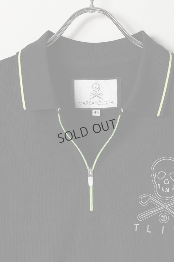 画像4: MARK & LONA マークアンドロナ 【T-LINE】T-Mark Pattern Polo | MEN{-BES} (4)