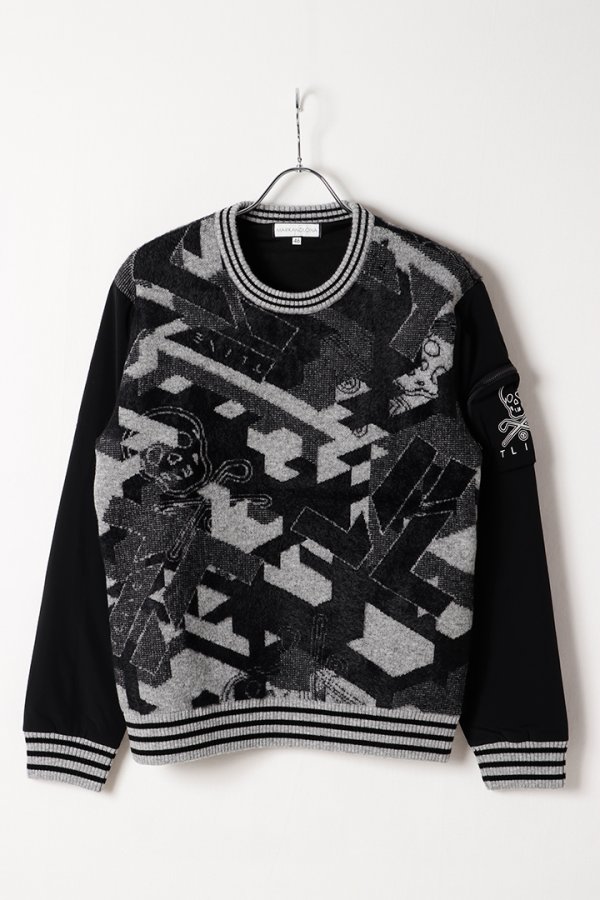 画像1: 【 20%OFF セール｜69,300円→55,440円】 MARK & LONA マークアンドロナ 【T-LINE】Geomex Camo Hybrid Pullover | MEN{-BEA} (1)