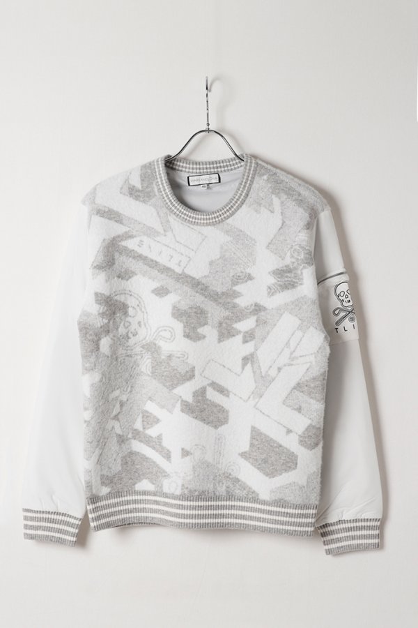 画像1: 【 20%OFF セール｜69,300円→55,440円】 MARK & LONA マークアンドロナ 【T-LINE】Geomex Camo Hybrid Pullover | MEN{-BEA} (1)