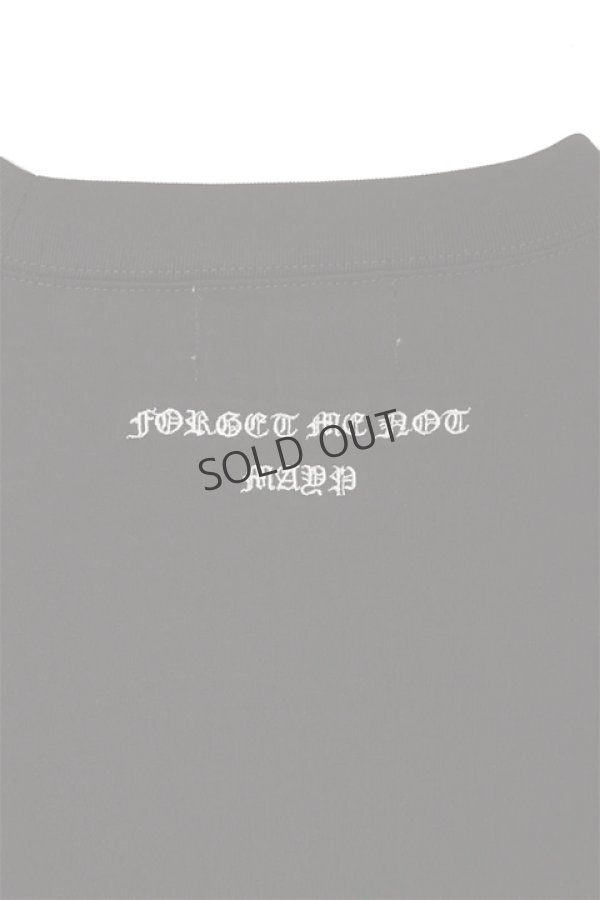 画像3: {SOLD}MAYO メイヨー PLAIN EMBROIDERY SHORT SLEEVE TEE{-BDA} (3)