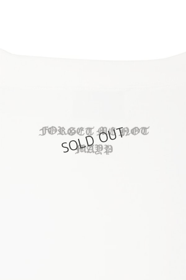 画像3: {SOLD}MAYO メイヨー PLAIN EMBROIDERY SHORT SLEEVE TEE{-BDA} (3)