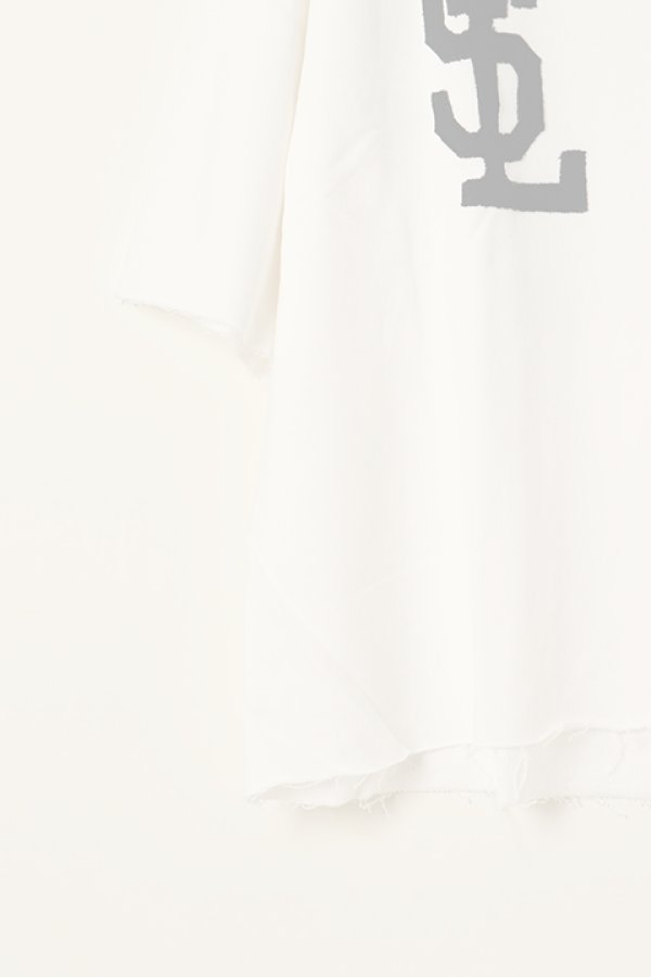 画像5:  {SOLD} SLAVE OF MAYO スレイブオブメイヨー numbering patchwork raglan sweat cut sew{-BBA}(sof) (5)