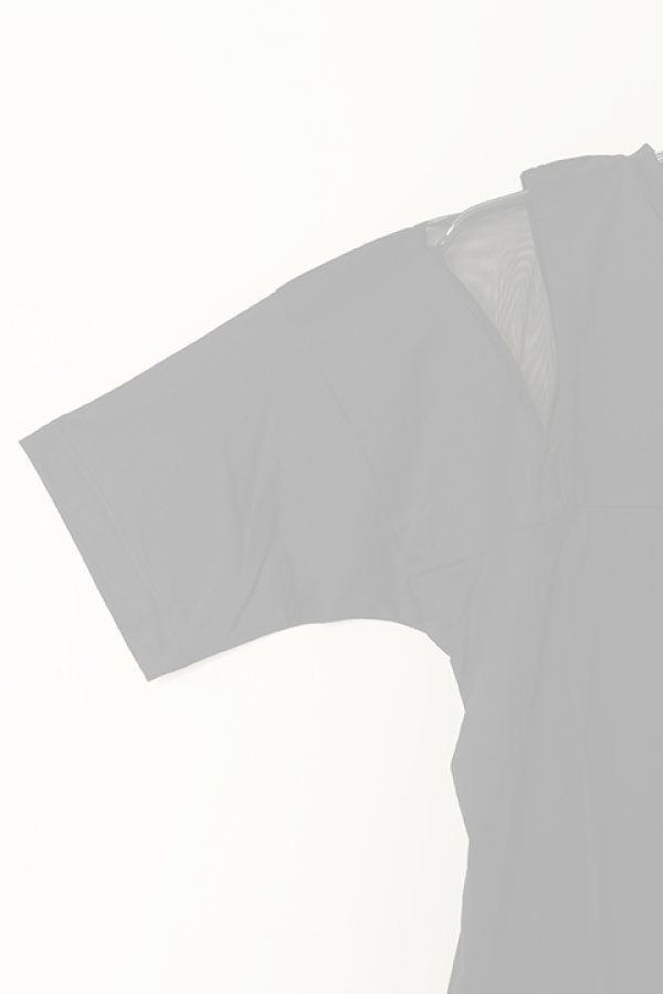 画像3:   NAKAGAMI ナカガミ メッシュショルダーＴシャツ{-BBS} (3)