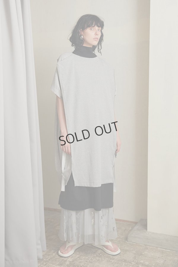 画像7: {SOLD}NAKAGAMI ナカガミ カットソーワンピース{-BBS} (7)