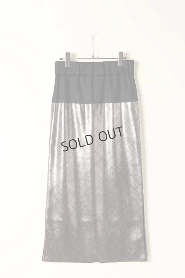 画像2: {SOLD}NAKAGAMI ナカガミ  Reversible Skirt{-BAA} (2)