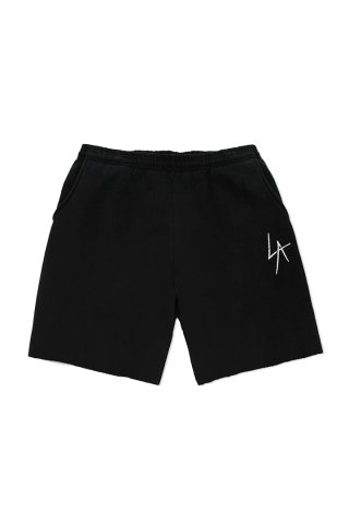 ローカルオーソリティ ハーフパンツ ブラック L OWドライフィットハーフパンツ ブラック（ホワイト×サンイエロー