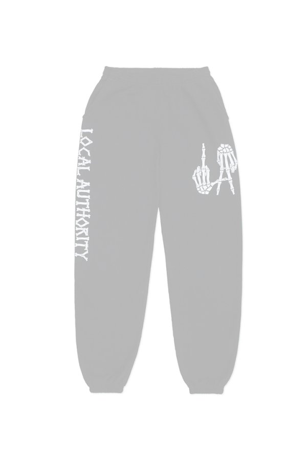 画像1:  {SOLD} LOCAL AUTHORITY ローカルオーソリティ LA BONES FLEECE PANT{-BES} (1)