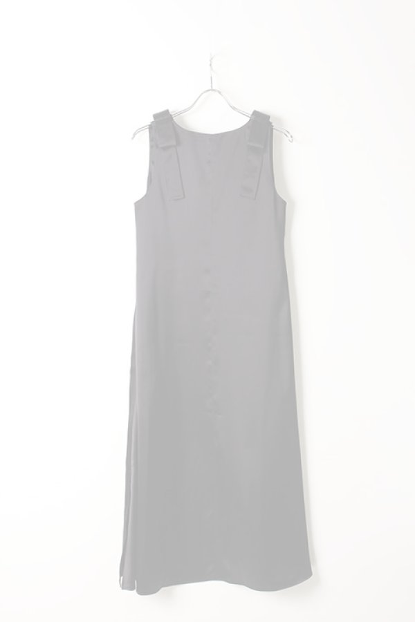 画像2:  {SOLD} Kaon カオン SATIN DRESS{-AIS} (2)