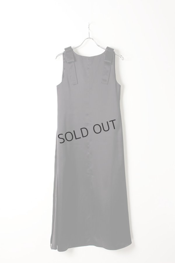 画像2: {SOLD}Kaon カオン SATIN DRESS{-AIS} (2)