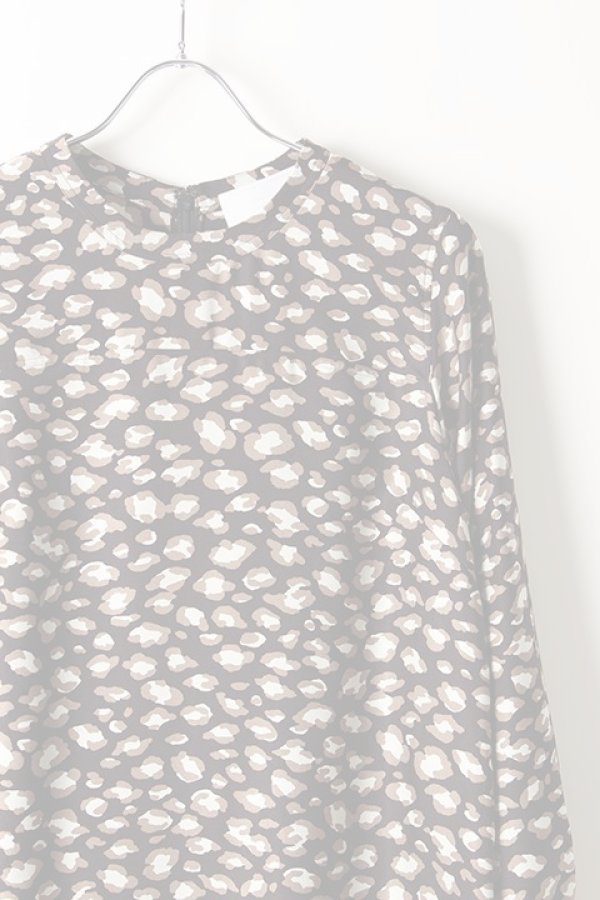 画像3:  {SOLD} Kaon カオン ANIMAL PRINT BACK PLETTS TOPS{-AIS} (3)