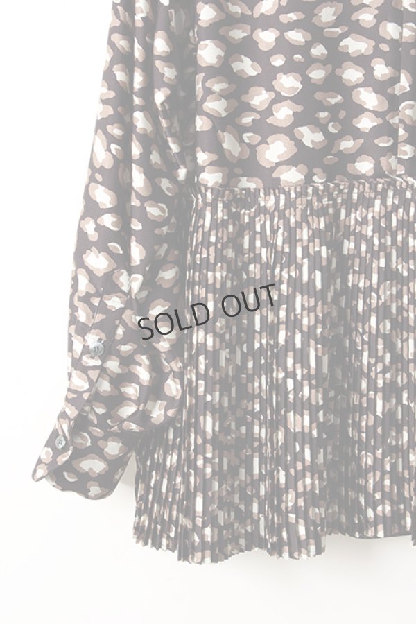 画像5: {SOLD}Kaon カオン ANIMAL PRINT BACK PLETTS TOPS{-AIS} (5)