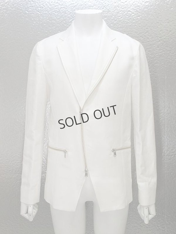 画像2: {SOLD}★限定商品★ under bar アンダーバー ZIP UP ツイルジャケット{-} (2)