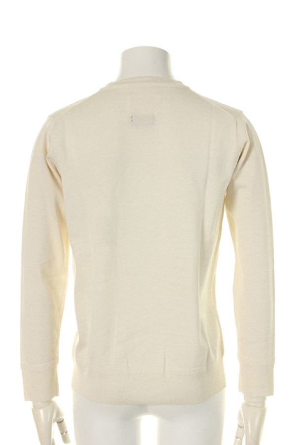 画像2: 9200 by attack the mind 7 キュウセンニヒャク by アタックザマインドセブン Air Wool V Neck pullover Premium{-AFA} (2)