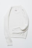 画像2: 9200 by attack the mind 7 キュウセンニヒャク by アタックザマインドセブン Basket woven original U-neck pullover{-AFA} (2)