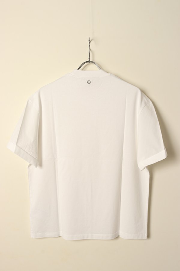 画像5: 【 30%OFF セール53,700円→37,590円】 Neil Barrett ニールバレット EASY DROP SHOULDER PIPING ROUND NECK T-SHIRT{NBV7JT222AV505C-100/PBJT222V505C-BCA} (5)