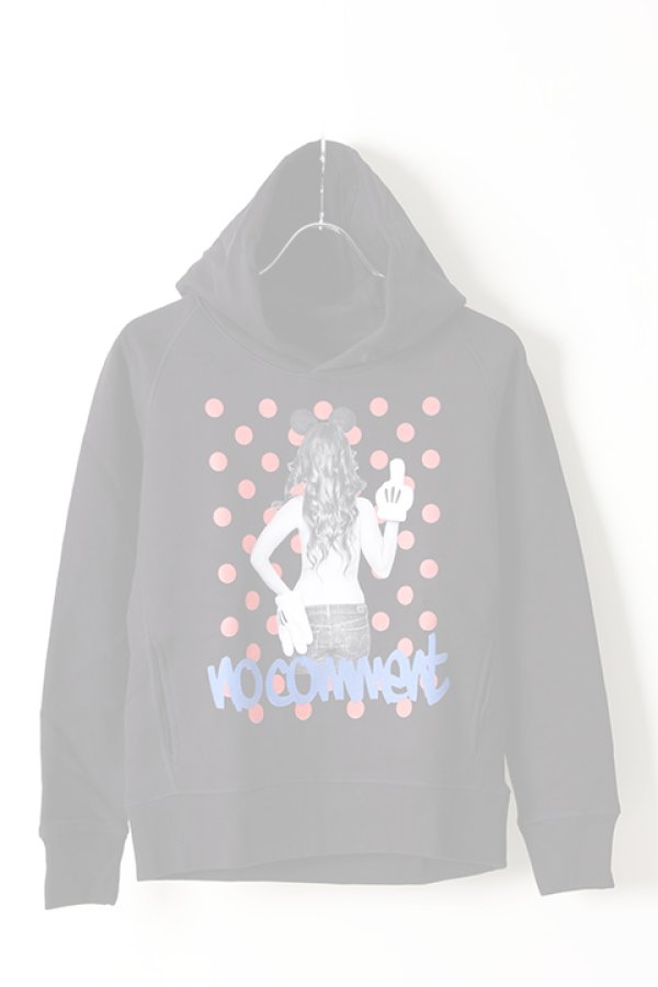 画像1:   NO COMMENT PARIS ノーコメントパリ 【Japan Limited】 HOOD dot girl{NC-HDL.LTN118-BLK-AIS} (1)