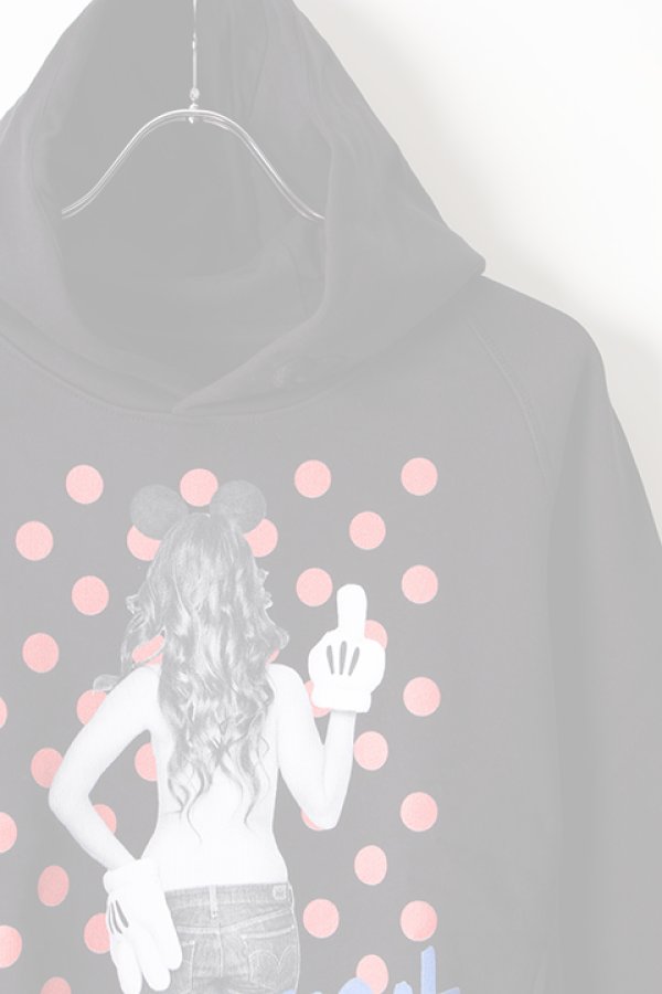 画像3:   NO COMMENT PARIS ノーコメントパリ 【Japan Limited】 HOOD dot girl{NC-HDL.LTN118-BLK-AIS} (3)