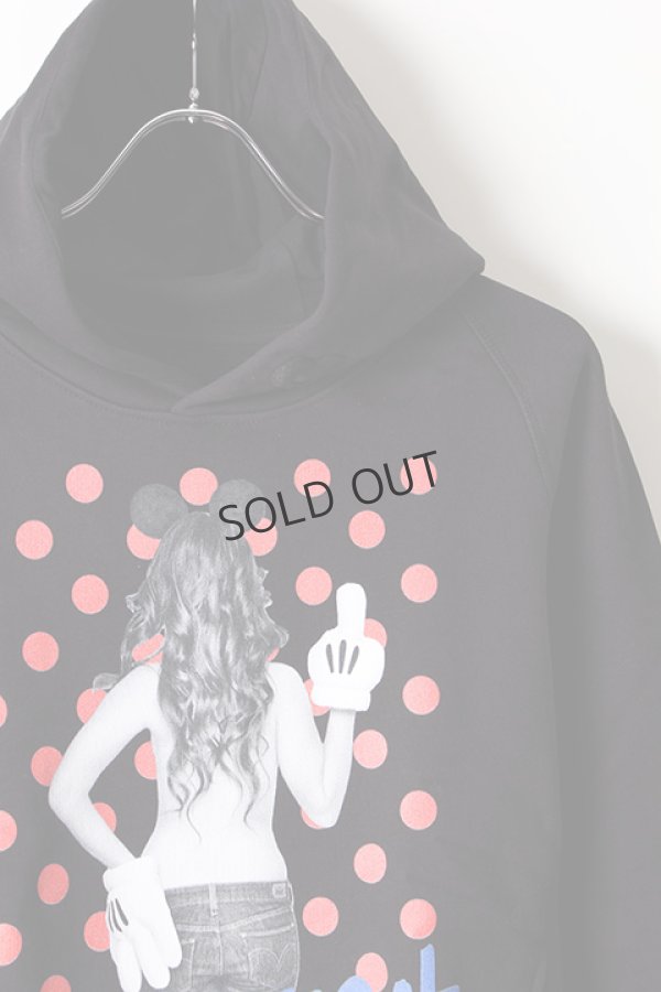画像3: {SOLD}NO COMMENT PARIS ノーコメントパリ 【Japan Limited】 HOOD dot girl{NC-HDL.LTN118-BLK-AIS} (3)