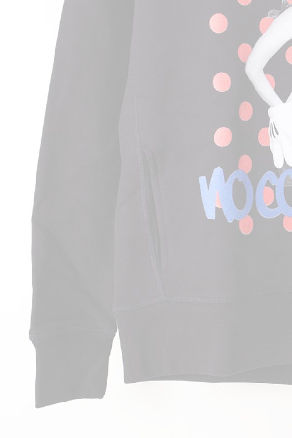 画像5:   NO COMMENT PARIS ノーコメントパリ 【Japan Limited】 HOOD dot girl{NC-HDL.LTN118-BLK-AIS} (5)