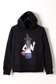 画像1: 【 50%OFF セール16,500円→8,250円】 NO COMMENT PARIS ノーコメントパリ 【Japan Limited】 HOOD witch apple{NC-HDL.LTN147-BLK-AIS} (1)