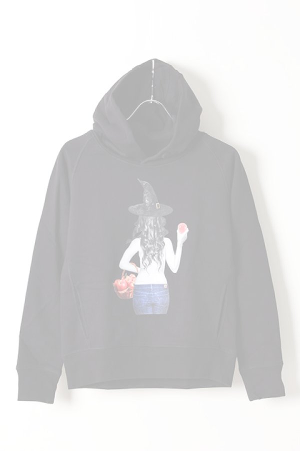 画像1:   NO COMMENT PARIS ノーコメントパリ 【Japan Limited】 HOOD witch apple{NC-HDL.LTN147-BLK-AIS} (1)