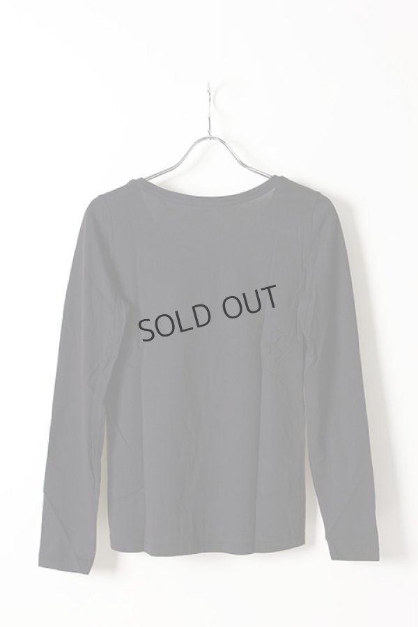 画像2: {SOLD}NO COMMENT PARIS ノーコメントパリ 【Japan Limited】L/S L-CREW dot girl{NC-LTL.LTN118-BLK-AIS} (2)