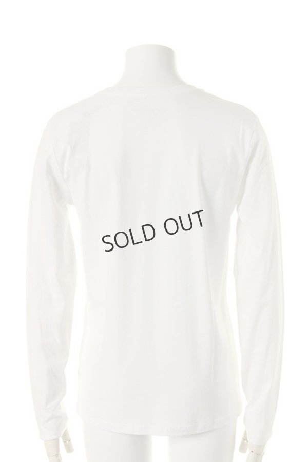 画像2: {SOLD}NO COMMENT PARIS ノーコメントパリ glamour fathion ref` L/S{NC-LTM.GLAM08-WHT-AFA} (2)